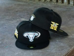 Dallas Stars 10 Years Black 59Fifty Fitted Hat by NHL x New Era Back