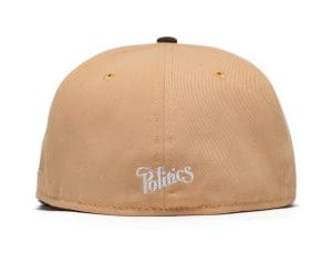 Politics Candied Pecan Brown 59Fifty Fitted Hat by Politics x New Era Back
