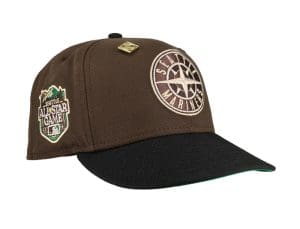 Seattle Mariners 2023 ASG Walnut Green Metallic 59Fifty Fitted Hat by MLB x New Era