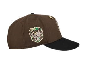 Seattle Mariners 2023 ASG Walnut Green Metallic 59Fifty Fitted Hat by MLB x New Era Patch