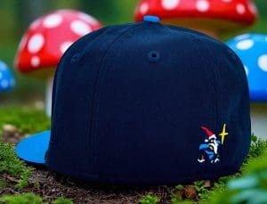 Swinging Gnome Oceanside Blue Fanatic 59Fifty Fitted Hat by Noble North x New Era Back