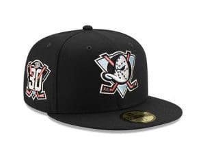 Anaheim Ducks Mexico Alternate 30th Anniversary 59Fifty Fitted Hat by NHL x New Era Front