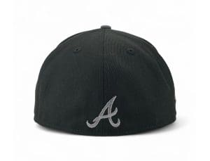 Atlanta Braves Flocka Flame ATL 59Fifty Fitted Hat by MLB x New Era Back