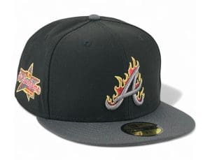 Atlanta Braves Flocka Flame ATL 59Fifty Fitted Hat by MLB x New Era