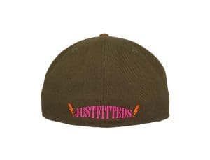 Crossed Bats Logo Donut Lover 59Fifty Fitted Hat by JustFitteds x New Era Back