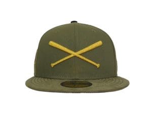 Crossed Bats Logo Ramins Birthday 59Fifty Fitted Hat by JustFitteds x New Era