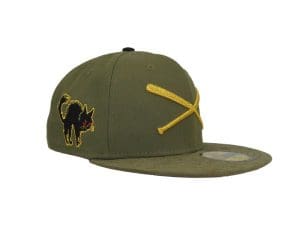 Crossed Bats Logo Ramins Birthday 59Fifty Fitted Hat by JustFitteds x New Era Right