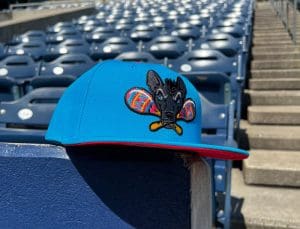Gwinnett Stripers Reverse Xolo 59Fifty Fitted Hat by MiLB x New Era Front