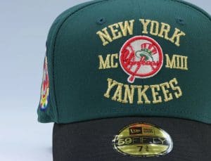 New York Yankees 1942 All-Star Game Black Jack Casino 59Fifty Fitted Hat by MLB x New Era Front