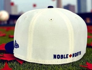 North Star Chrome Royal 59Fifty Fitted Hat by Noble North x New Era Back