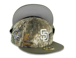 San Diego Padres Realtree Camo Olive 59Fifty Fitted Hat by MLB x New Era