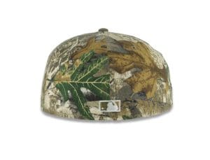 San Diego Padres Realtree Camo Olive 59Fifty Fitted Hat by MLB x New Era Back