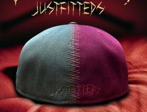 Crossed Bats Logo Helloween 59Fifty Fitted Hat by JustFitteds x New Era Back