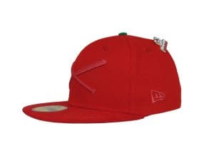 Crossed Bats Logo Reaperbahn 59Fifty Fitted Hat by JustFitteds x New Era Left