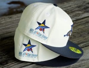 Florida Panthers 2003 ASG Off-White Navy 59Fifty Fitted Hat by NHL x New Era Patch