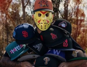 Hat Club Horror Pack 2025 59Fifty Fitted Hat Collection by MLB x NHL x New Era