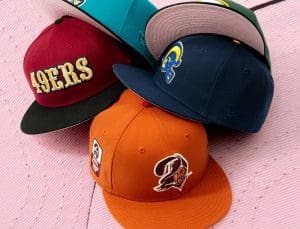 Hat Club NFL Pink Bottoms 59Fifty Fitted Hat Collection by NFL x New Era