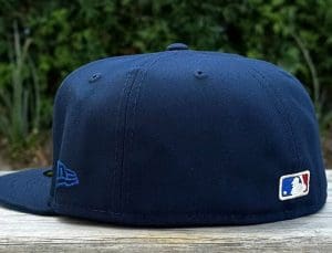 Los Angeles Dodgers 2024 World Series Champs Dark Blue Royal 59Fifty Fitted Hat by MLB x New Era Back