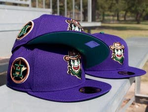 Space Cowboys x Astros Why So Serious 59Fifty Fitted Hat by MLB x MiLB x New Era Patch