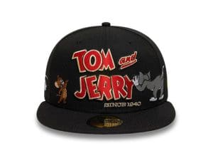 Tom And Jerry 85th Allover 59Fifty Fitted Hat by Tom And Jerry x New Era Front