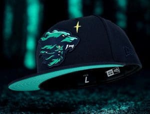 Bear Warrior Navy 59Fifty Fitted Hat by Noble North x New Era
