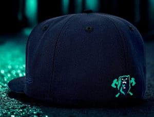 Bear Warrior Navy 59Fifty Fitted Hat by Noble North x New Era Back
