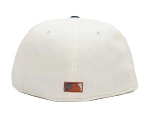 Detroit Tigers Tiger Stadium Chrome Brown 59Fifty Fitted Hat by MLB x New Era Back