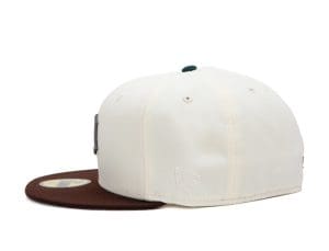 Detroit Tigers Tiger Stadium Chrome Brown 59Fifty Fitted Hat by MLB x New Era Side