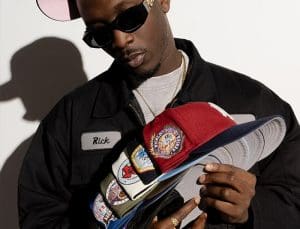 Hat Club Metallics 59Fifty Fitted Hat Collection by MLB x NHL x NCAA x New Era Patch