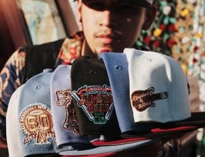 Hat Club Mi Musica 59Fifty Fitted Hat Collection by MLB x MiLB x New Era Patch