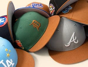 Hat Club Toasted Peanut Butter 59Fifty Fitted Hat Collection by MLB x New Era Front