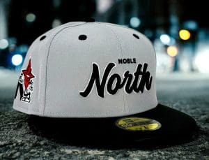 North Script Mascot 59Fifty Fitted Hat by Noble North x New Era Front