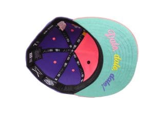 Crossed Bats Logo Pinata 59Fifty Fitted Hat by Caps MX x JustFitteds x New Era Bottom