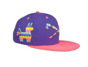 Crossed Bats Logo Pinata 59Fifty Fitted Hat by Caps MX x JustFitteds x New Era Right