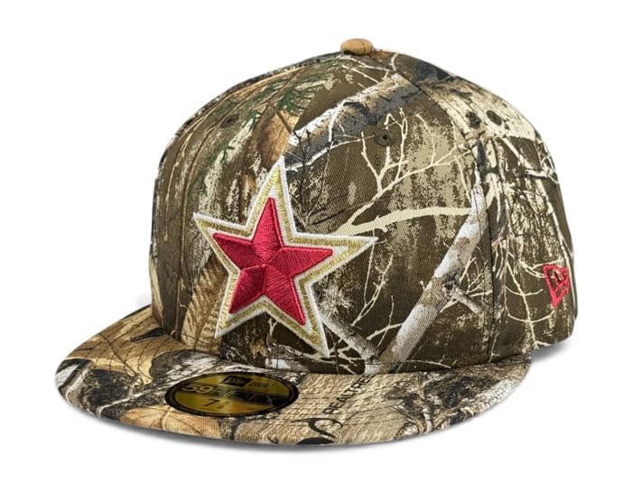 Custom Kneeland tribute Cowboys Camouflage Cap with Patches Dallas Cowboys Realtree and Black Super Bowl XXVII Patch  main image 2